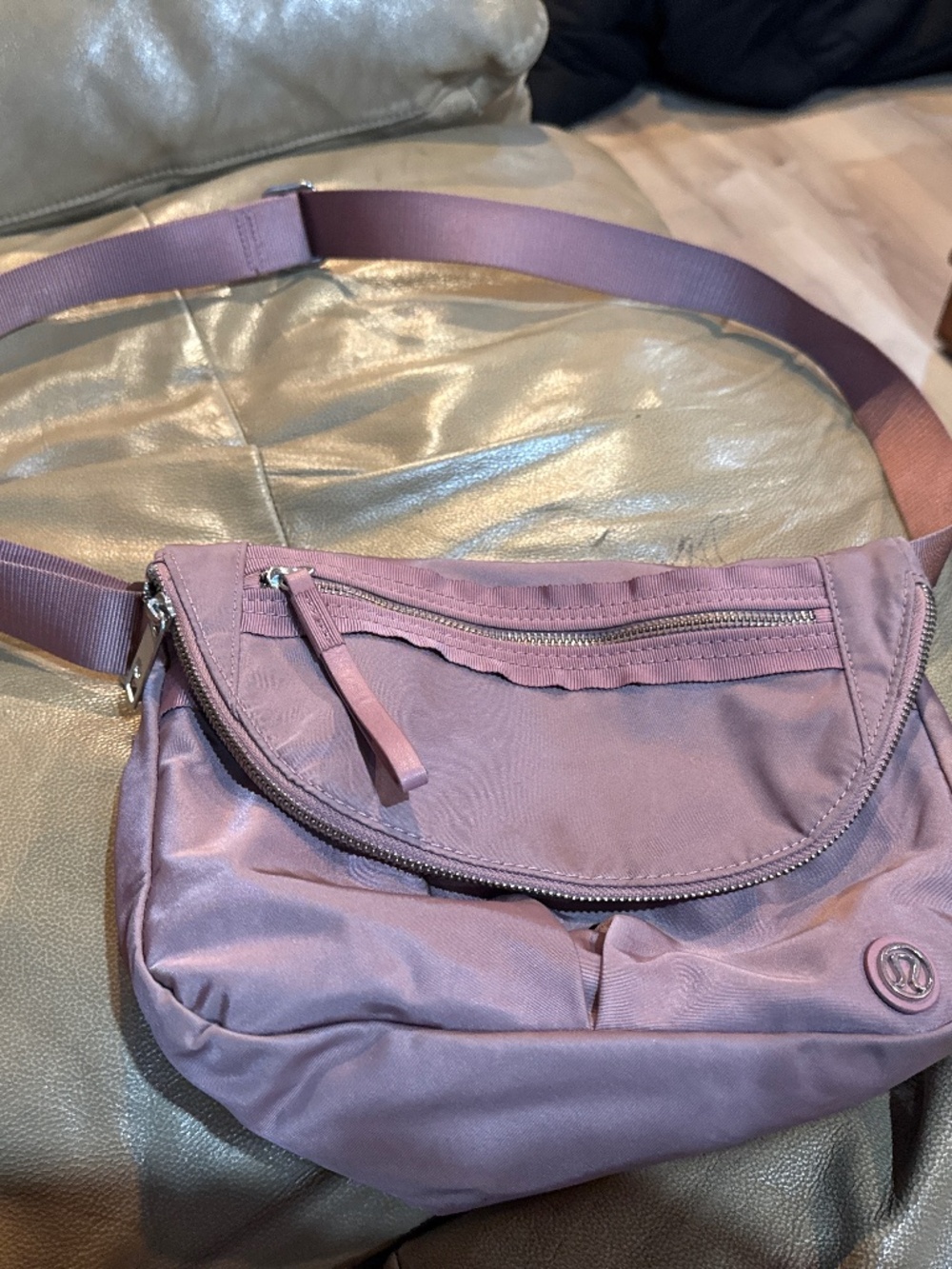 lululemon all night festival Crossbody bag 5L Windmill Spiced chai